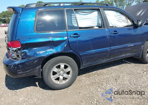 2005 Toyota Highlander V6 из США, поврежденный, VIN JTEEP21A050110621